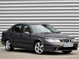 Saab 9-5 Aero Sedan UK-spec 2002–05 pictures