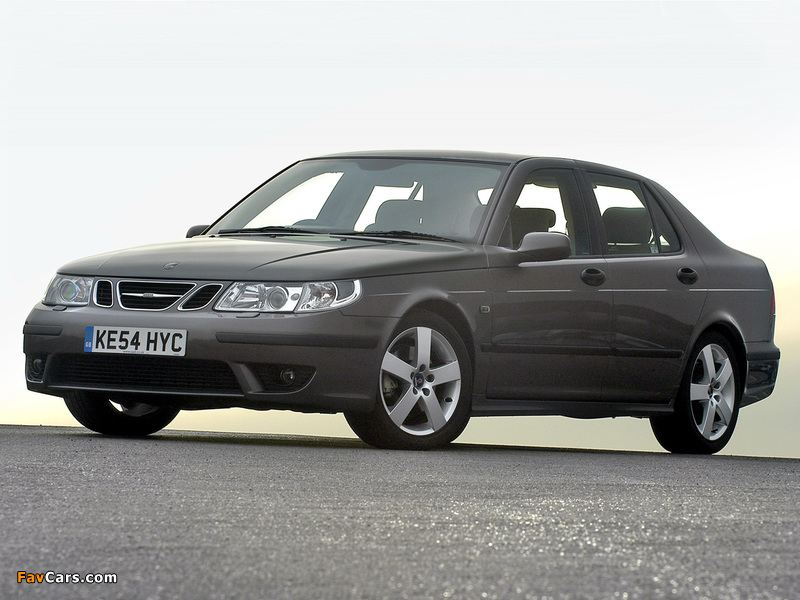 Saab 9-5 Aero Sedan UK-spec 2002–05 pictures (800 x 600)