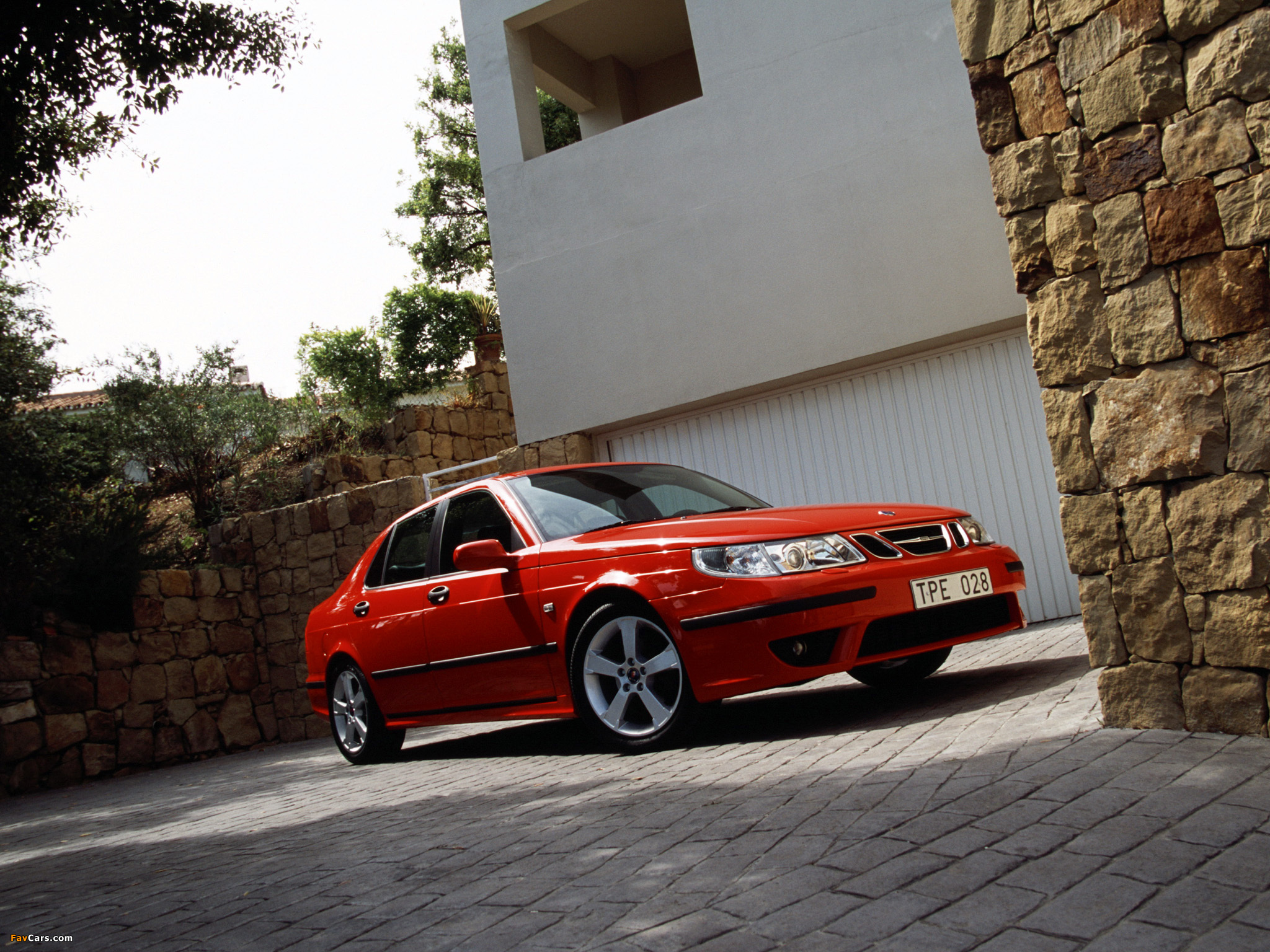 Saab 9-5 Aero Sedan 2002–05 wallpapers (2048 x 1536)