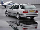 Saab 9-5 Aero Wagon UK-spec 2002–05 wallpapers