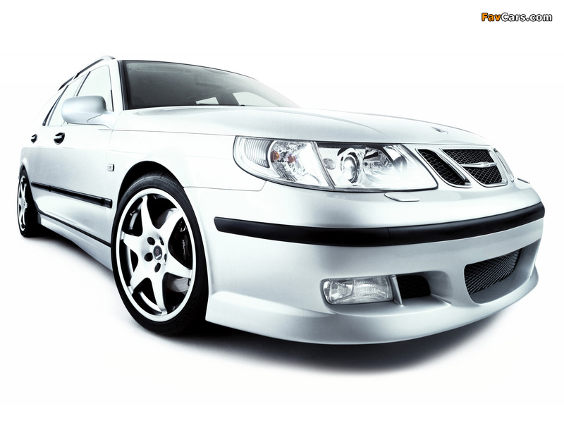 Hirsch Saab 9-5 Aero Wagon 2002–05 wallpapers (800 x 600)