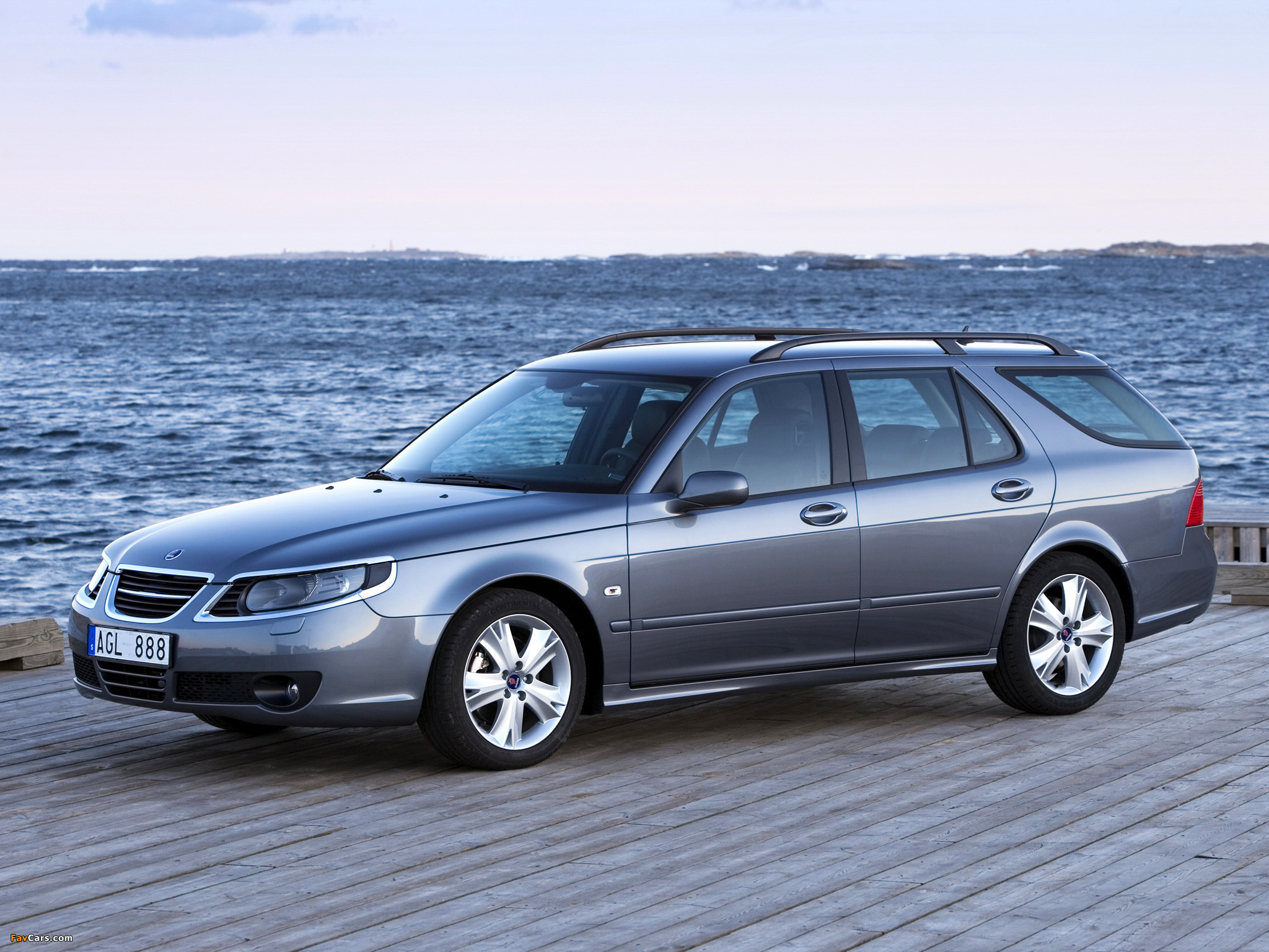 Saab 9-5 Aero SportCombi 2005–10 images (2048 x 1536)