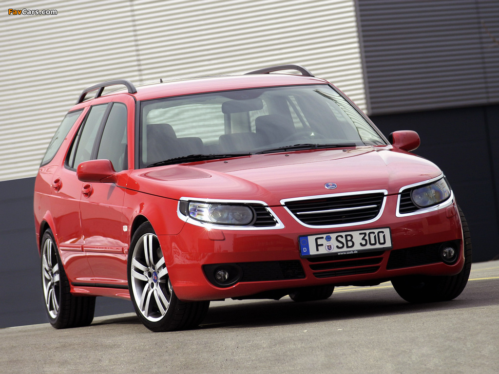 Hirsch Saab 9-5 Aero SportCombi 2005 images (1024 x 768)