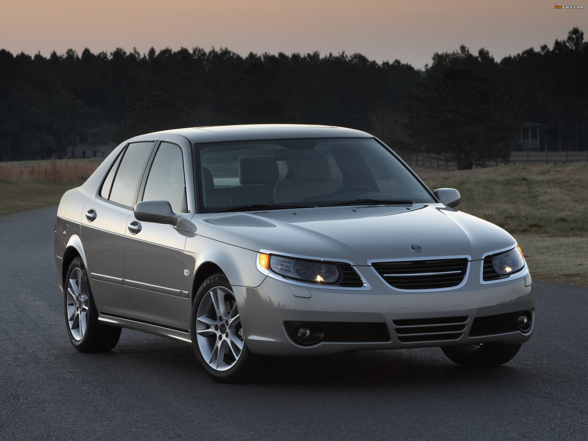 Saab 9-5 Aero Sedan US-spec 2005–09 images (2048 x 1536)