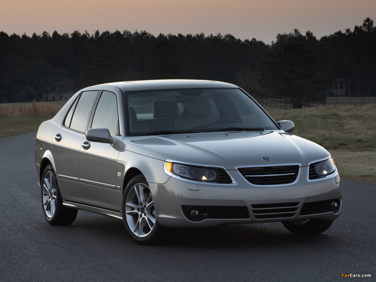 Saab 9-5 Aero Sedan US-spec 2005–09 images (1280 x 960)