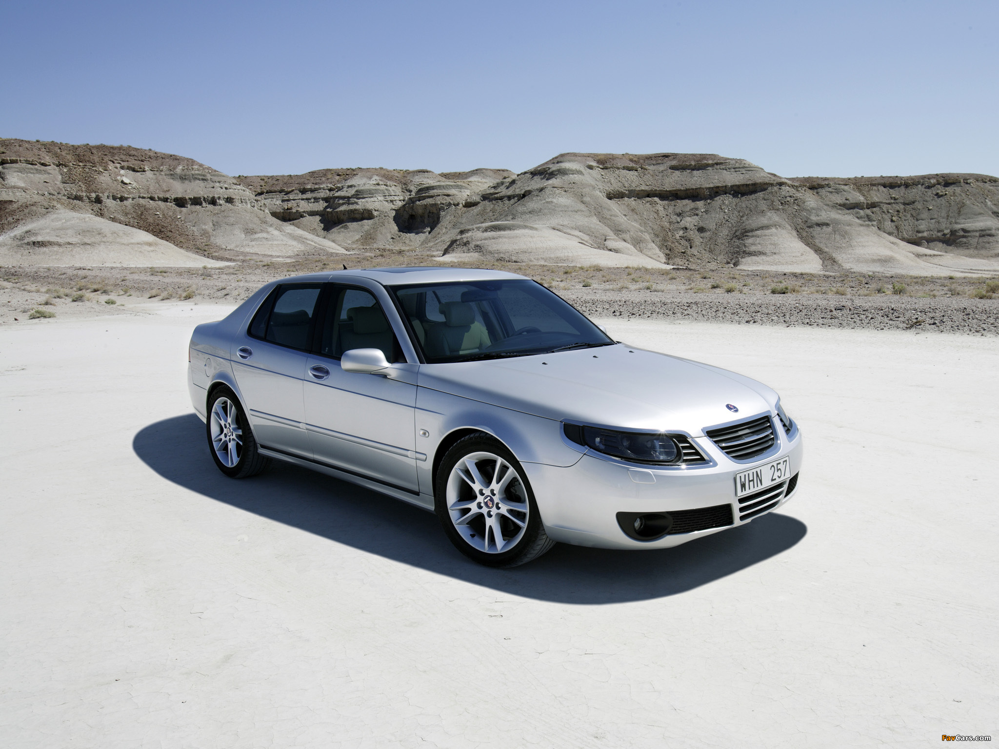 Saab 9-5 Sedan 2005–09 photos (2048 x 1536)