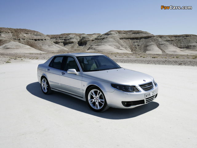 Saab 9-5 Sedan 2005–09 photos (640 x 480)