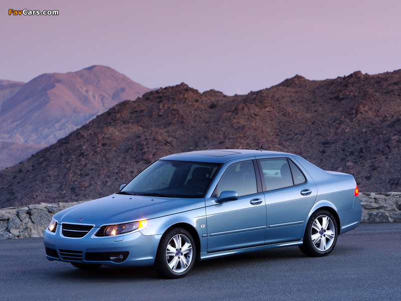 Saab 9-5 Aero Sedan US-spec 2005–09 photos (800 x 600)