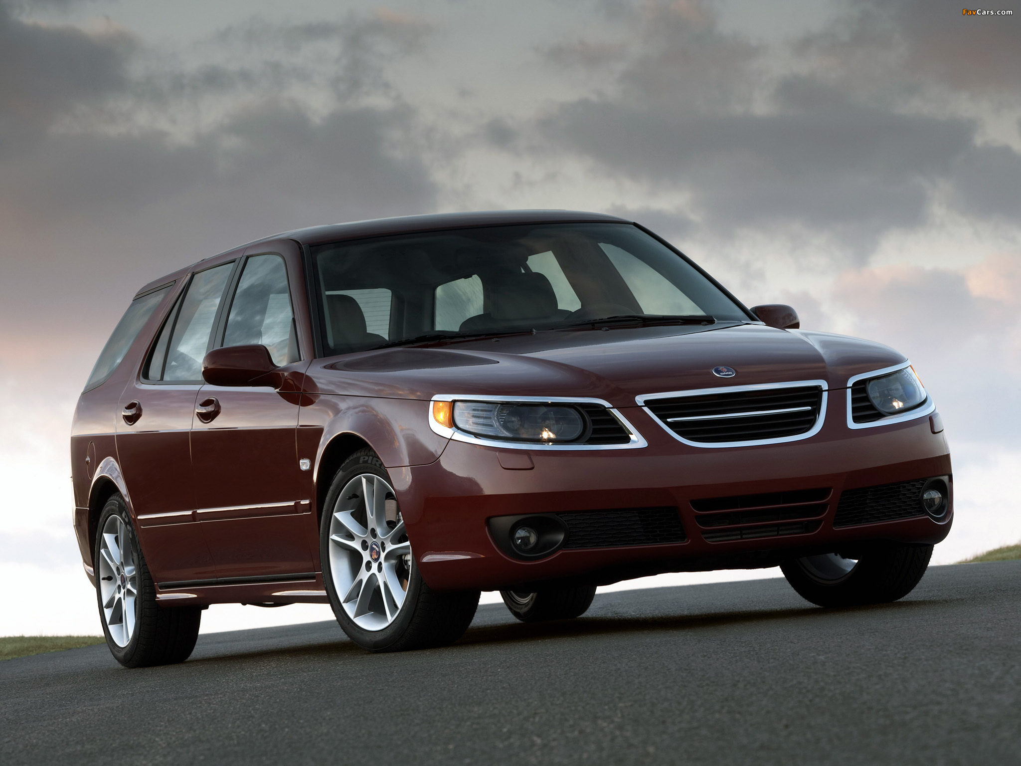 Saab 9-5 SportCombi US-spec 2005–10 pictures (2048 x 1536)