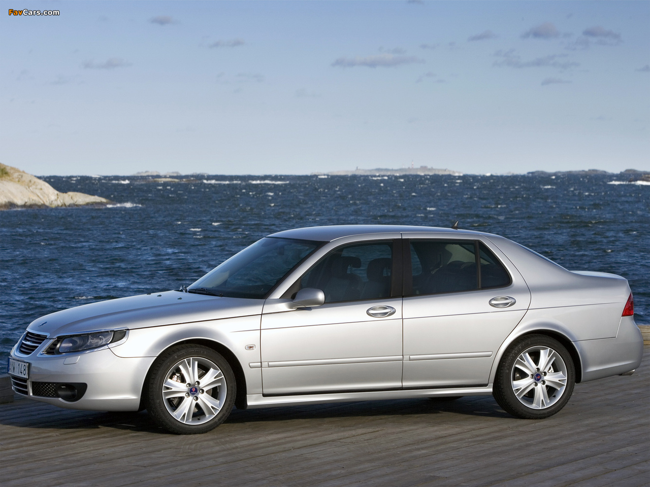 Saab 9-5 Sedan 2005–09 wallpapers (1280 x 960)