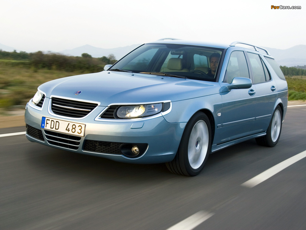 Saab 9-5 Estate Anniversary Edition 2007 images (1024 x 768)