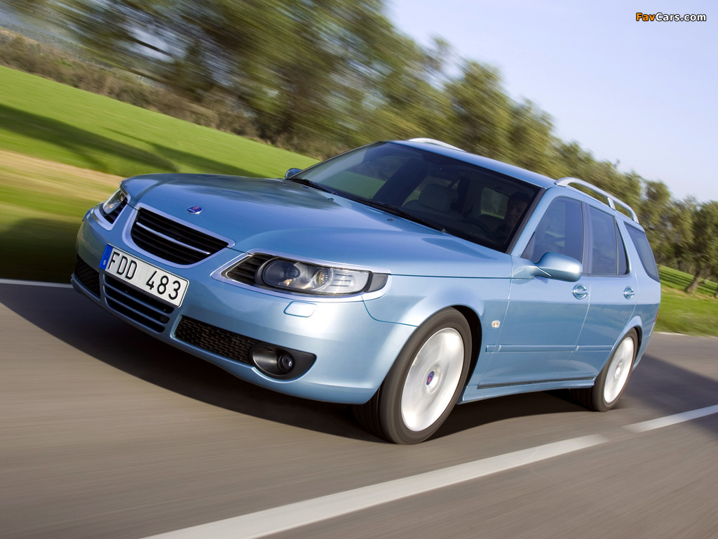 Saab 9-5 Estate Anniversary Edition 2007 pictures (1024 x 768)