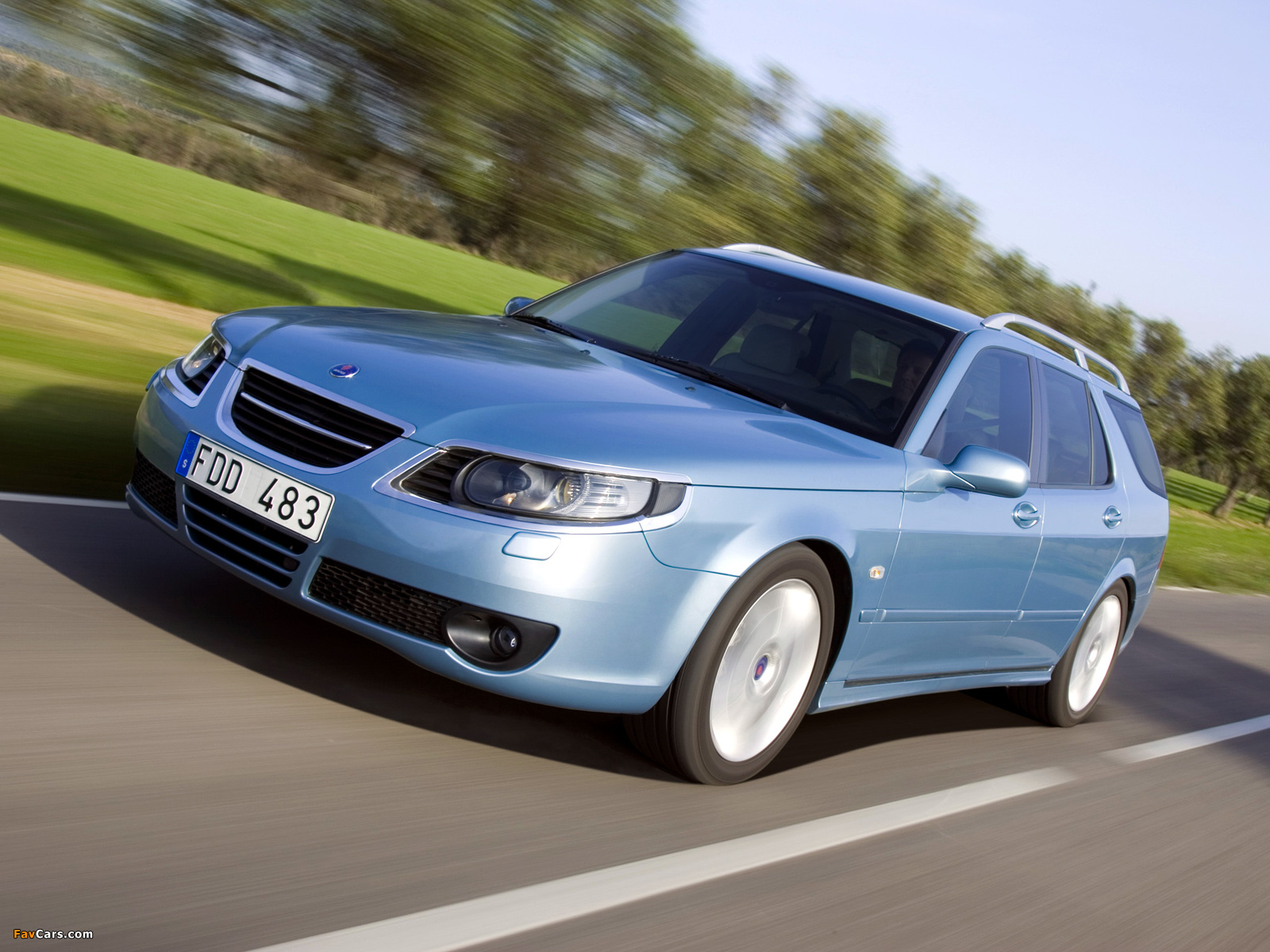 Saab 9-5 Estate Anniversary Edition 2007 pictures (1600 x 1200)