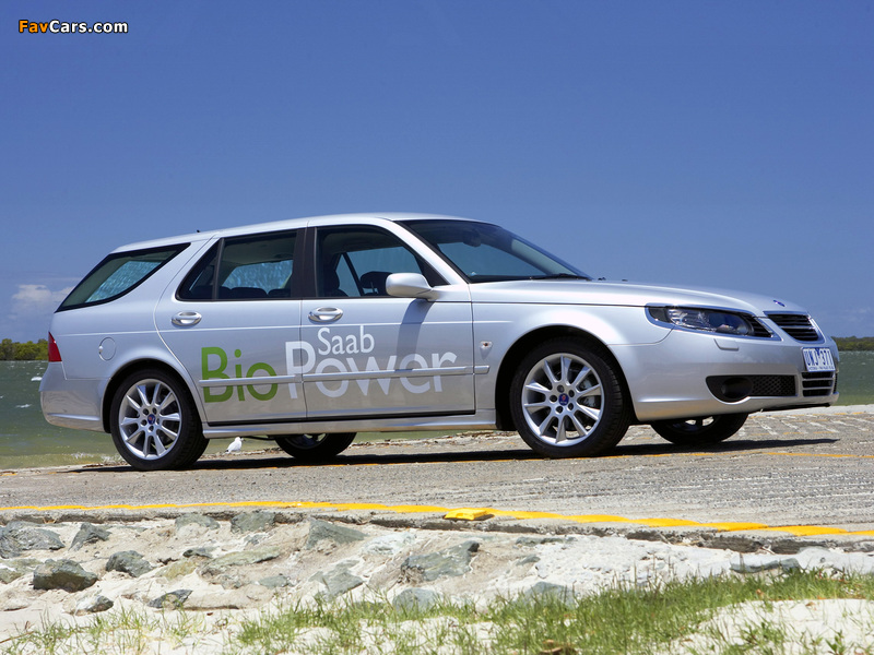 Saab 9-5 BioPower SportCombi 2008–10 images (800 x 600)