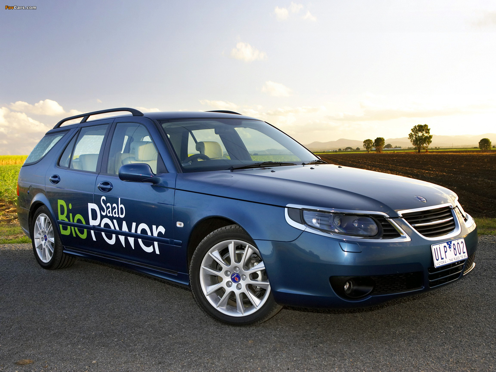 Saab 9-5 BioPower SportCombi 2008–10 photos (1600 x 1200)