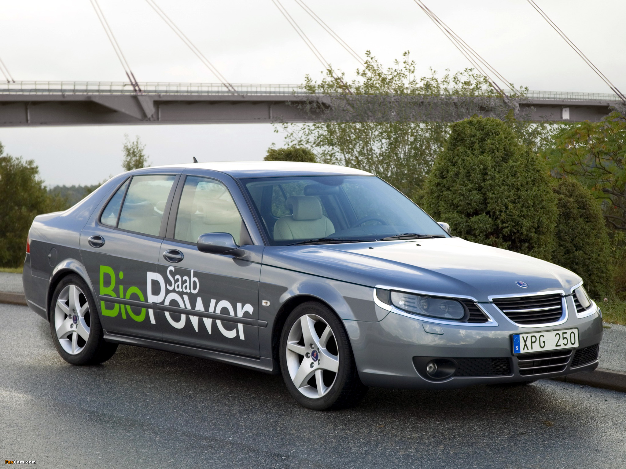 Saab 9-5 BioPower Sedan 2008–09 wallpapers (2048 x 1536)