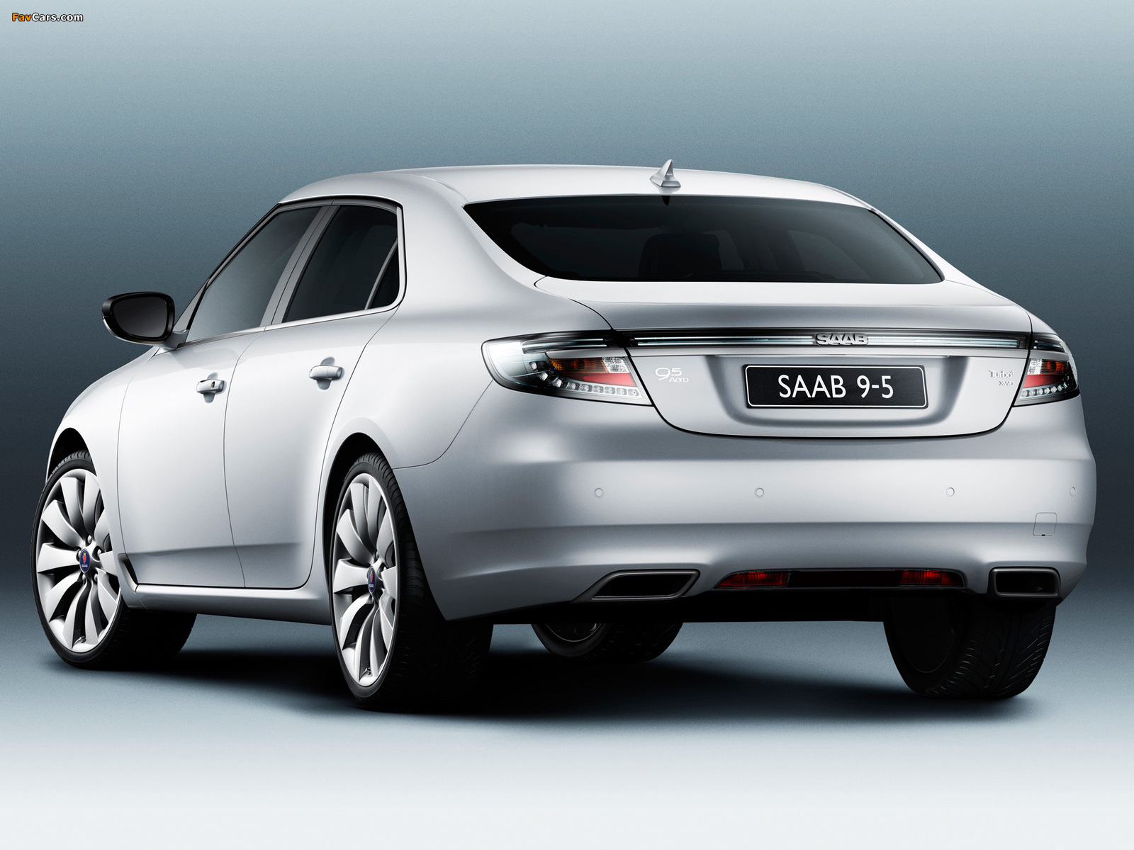 Saab 9-5 Sedan Aero 2010–11 images (1600 x 1200)