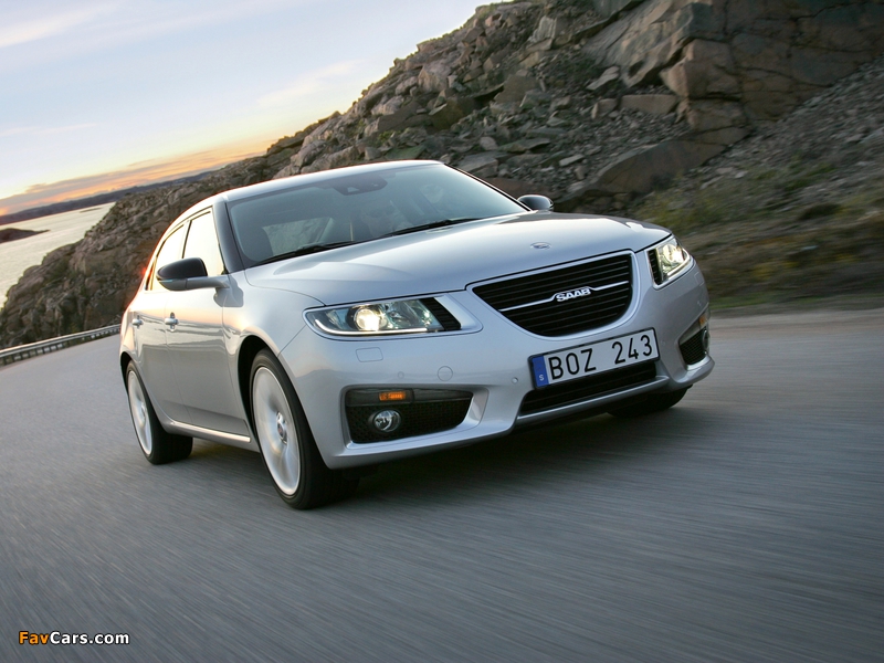 Saab 9-5 Aero Sedan 2010–11 photos (800 x 600)