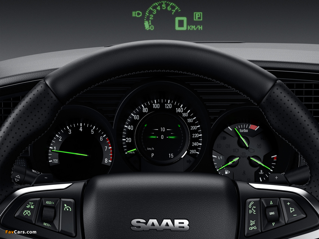 Saab 9-5 Sedan 2010–11 pictures (1024 x 768)