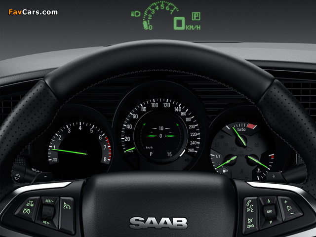 Saab 9-5 Sedan 2010–11 pictures (640 x 480)