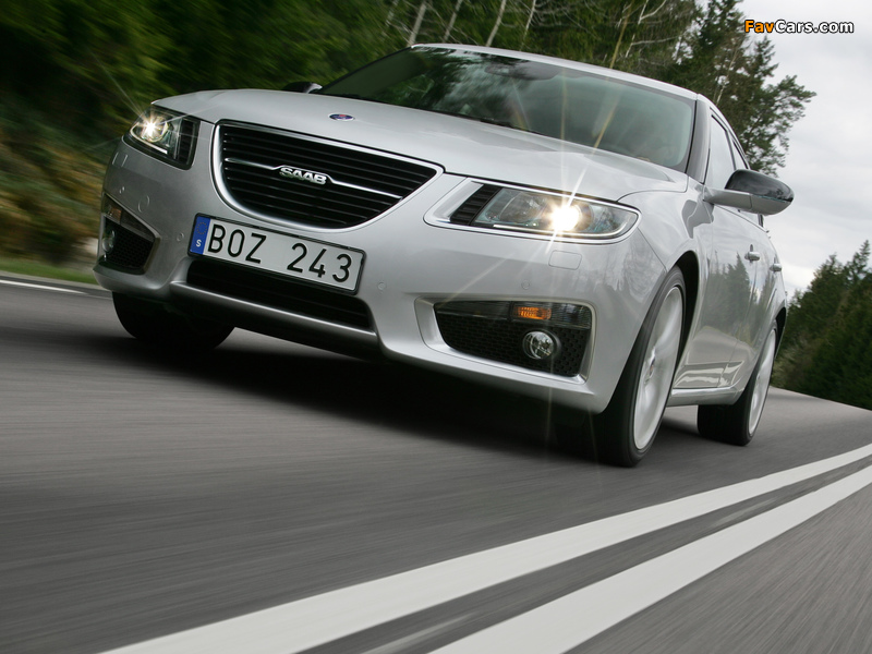 Saab 9-5 Aero Sedan 2010–11 pictures (800 x 600)