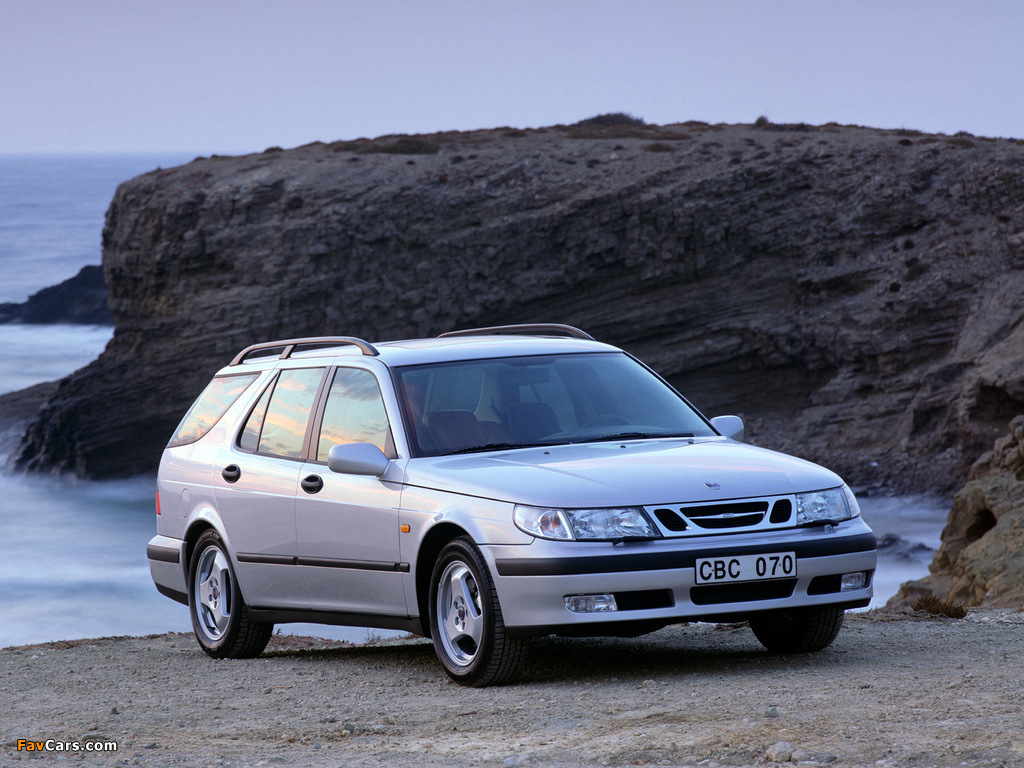 Saab 9-5 Wagon 1998–2001 wallpapers (1024 x 768)