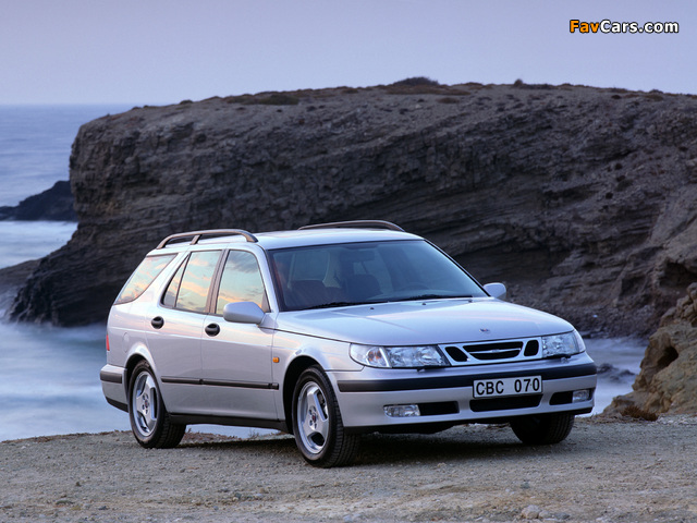Saab 9-5 Wagon 1998–2001 wallpapers (640 x 480)