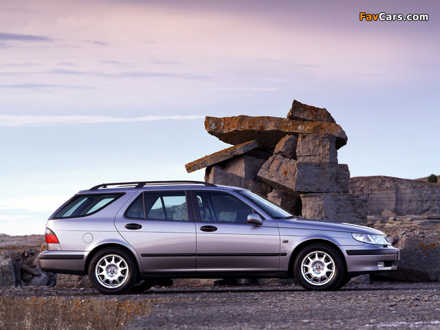 Saab 9-5 Wagon 1998–2001 wallpapers (640 x 480)