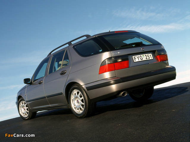 Saab 9-5 Wagon 1998–2001 wallpapers (640 x 480)