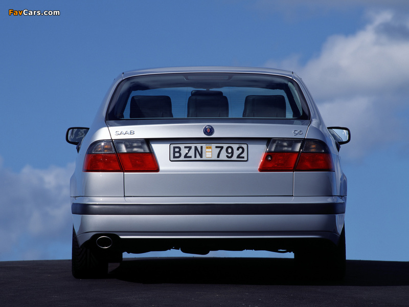 Saab 9-5 Aero Sedan 1999–2001 wallpapers (800 x 600)