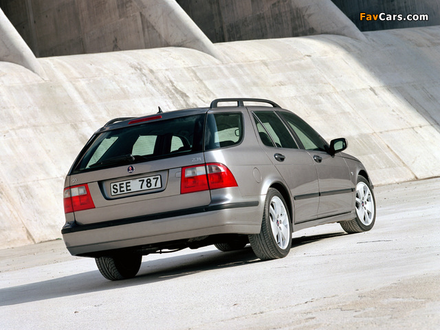 Saab 9-5 Wagon 2002–05 wallpapers (640 x 480)