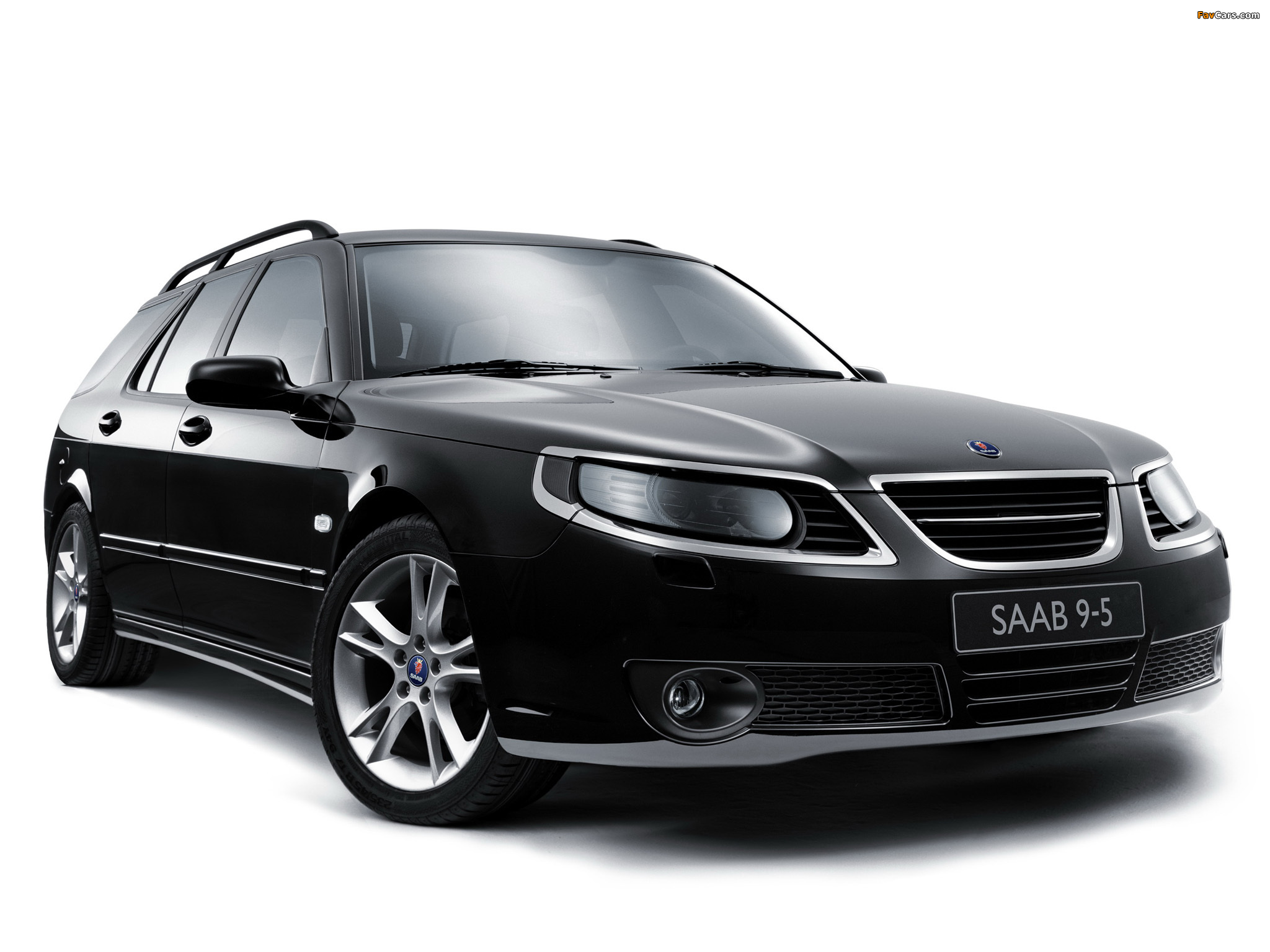 Saab 9-5 SportCombi Aero 2005–10 wallpapers (2048 x 1536)