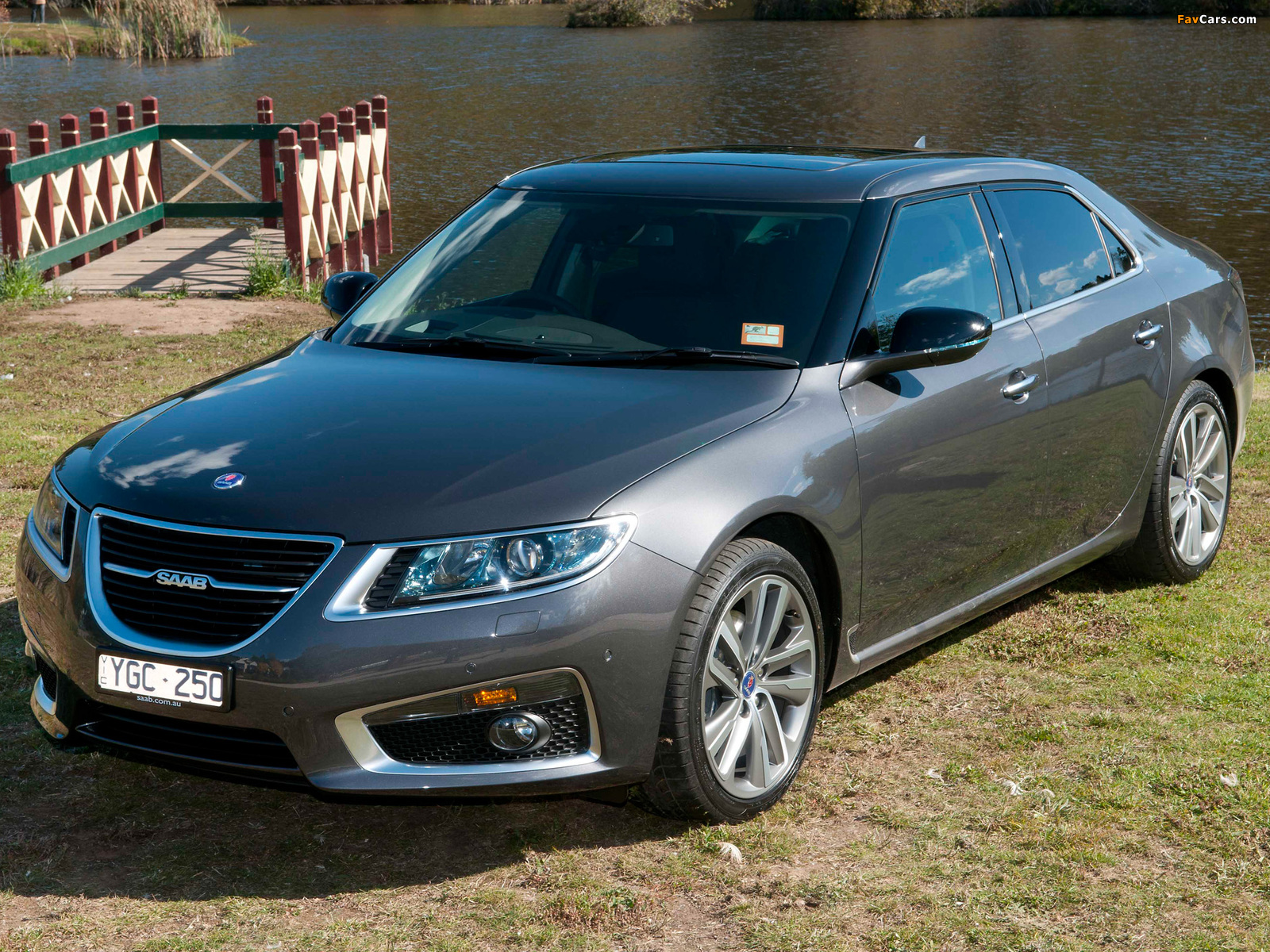 Saab 9-5 Aero Sedan AU-spec 2010–11 wallpapers (1600 x 1200)