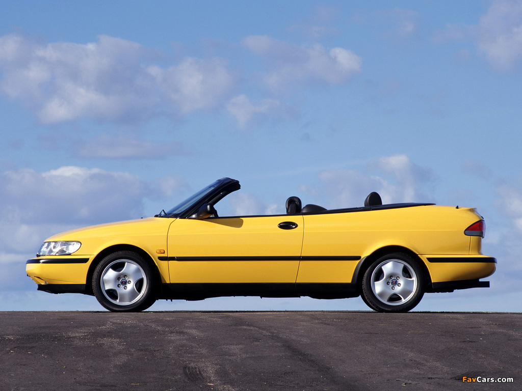 Images of Saab 900 SE Turbo Convertible 1993–98 (1024 x 768)