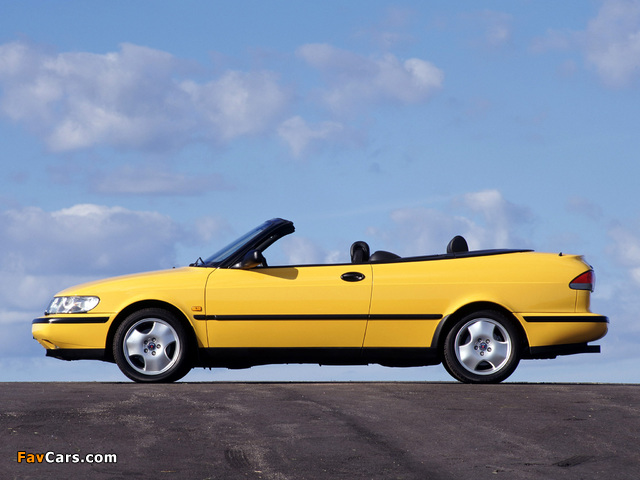 Images of Saab 900 SE Turbo Convertible 1993–98 (640 x 480)