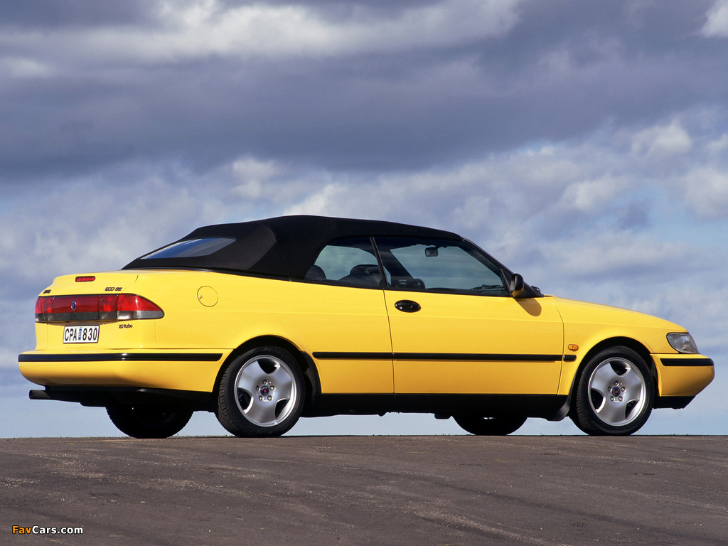 Images of Saab 900 SE Turbo Convertible 1993–98 (1024 x 768)