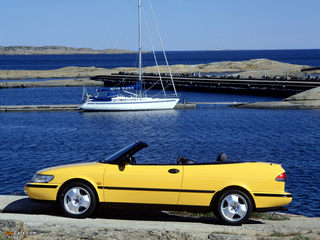 Images of Saab 900 SE Turbo Convertible 1993–98 (1024 x 768)