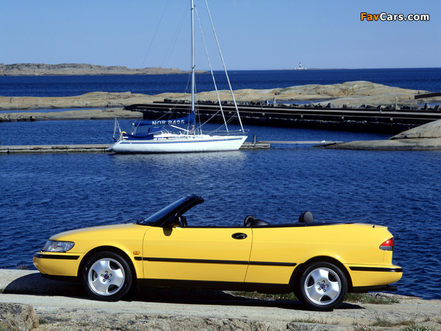 Images of Saab 900 SE Turbo Convertible 1993–98 (640 x 480)