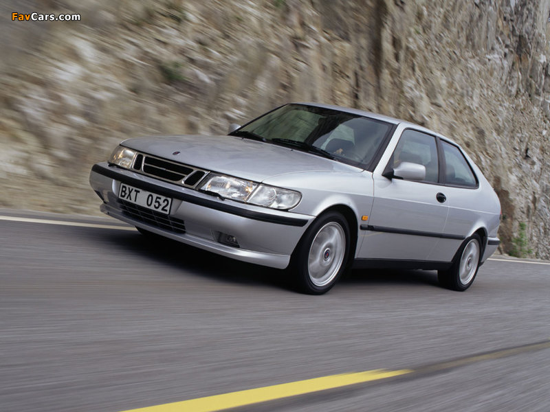 Images of Saab 900 SE Talladega Coupe 1997–98 (800 x 600)