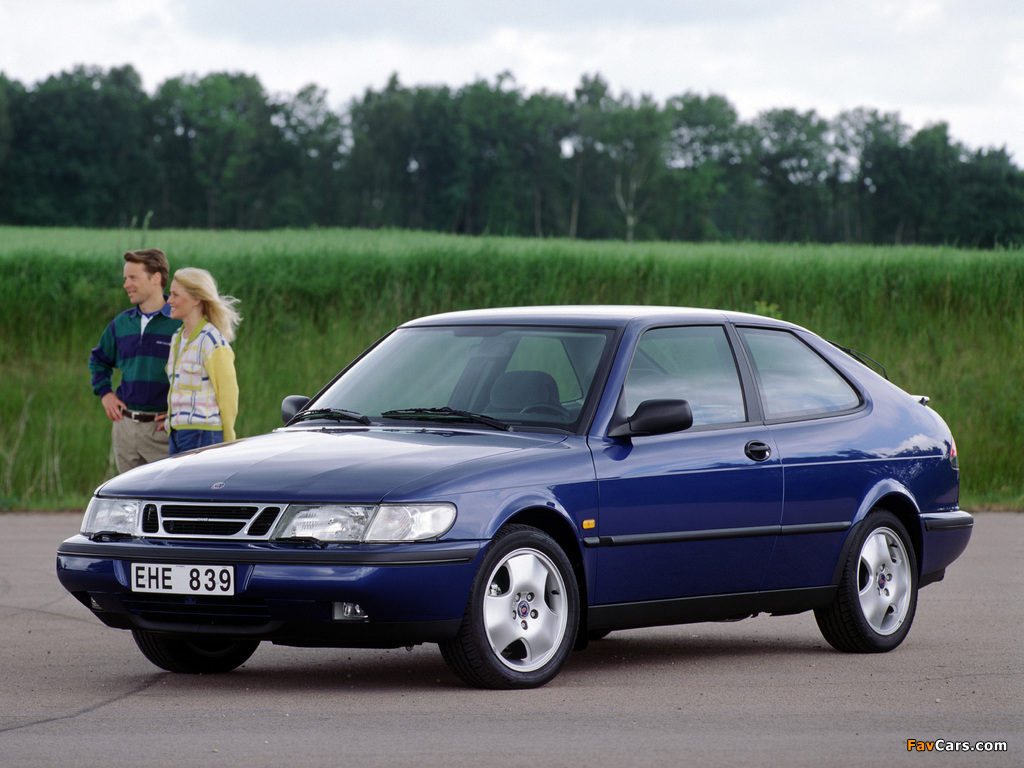 Photos of Saab 900 SE Turbo Coupe 1993–98 (1024 x 768)