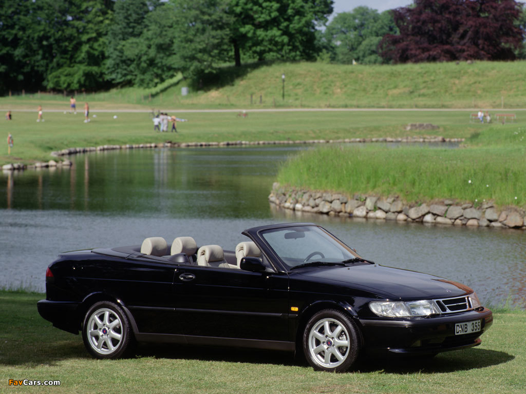 Photos of Saab 900 SE Talladega Convertible 1997–98 (1024 x 768)