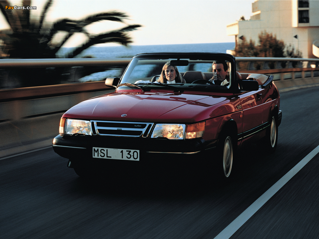 Pictures of Saab 900 Turbo Convertible 1987–93 (1024 x 768)