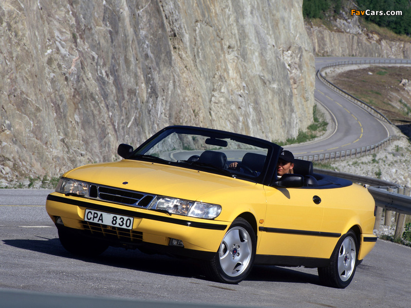Pictures of Saab 900 SE Turbo Convertible 1993–98 (800 x 600)