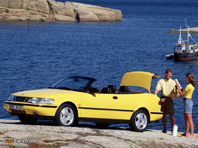 Pictures of Saab 900 SE Turbo Convertible 1993–98 (640 x 480)