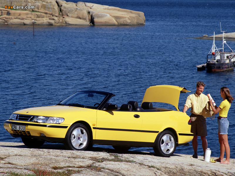 Pictures of Saab 900 SE Turbo Convertible 1993–98 (800 x 600)