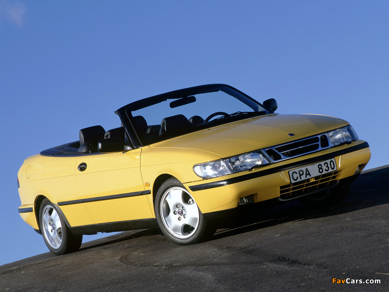 Pictures of Saab 900 SE Turbo Convertible 1993–98 (800 x 600)