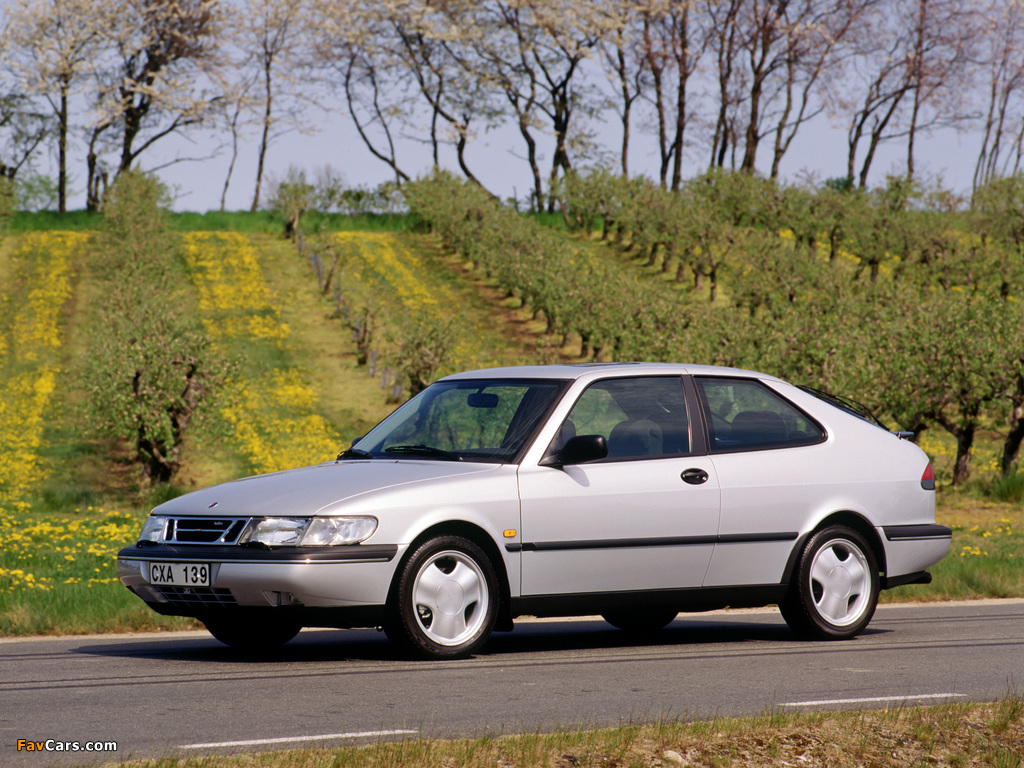 Pictures of Saab 900 SE Turbo Coupe 1993–98 (1024 x 768)