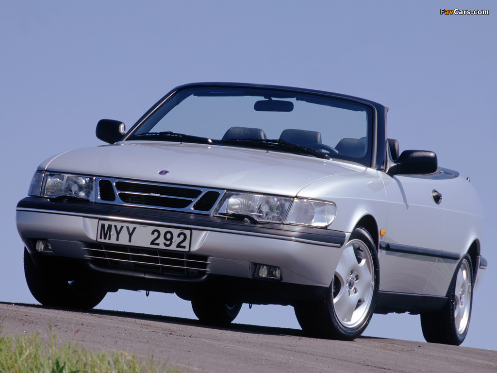 Pictures of Saab 900 SE Turbo Convertible 1993–98 (1024 x 768)