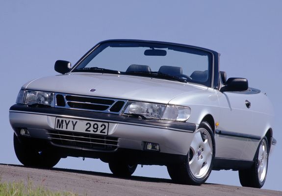 Pictures of Saab 900 SE Turbo Convertible 1993–98