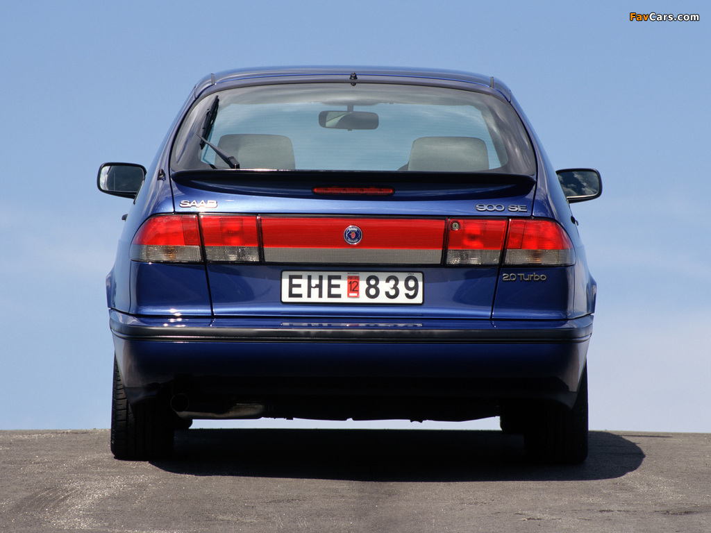 Pictures of Saab 900 SE Turbo Coupe 1993–98 (1024 x 768)